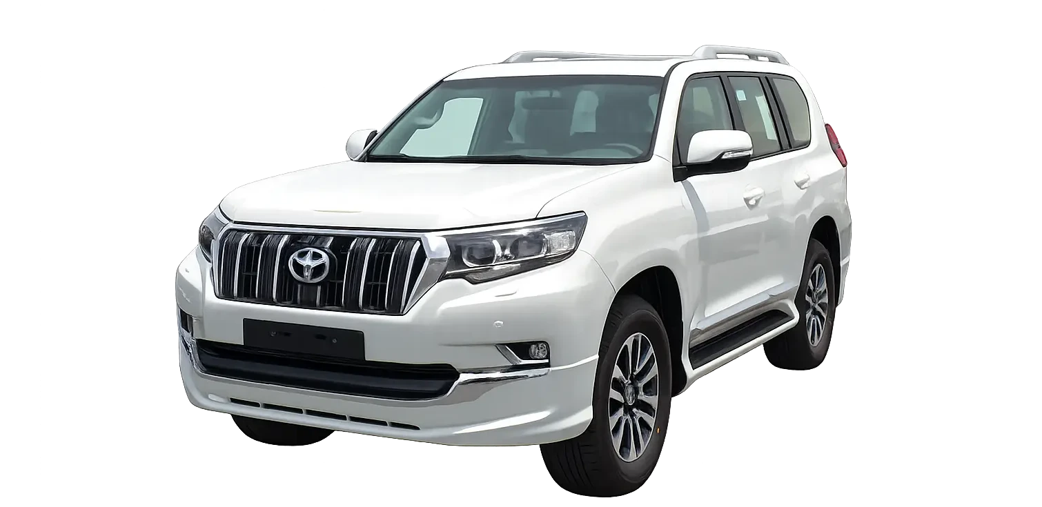 toyota land cruiser prado tx in white